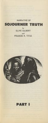 Narrative of Sojourner Truth PART I